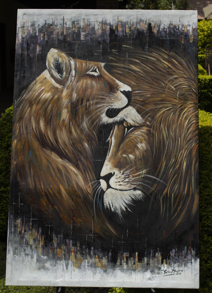 Arusha Artwork, Paint