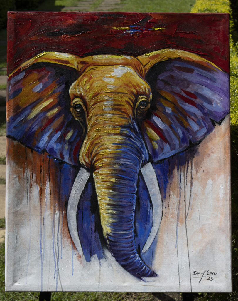 Arusha Artwork, Paint